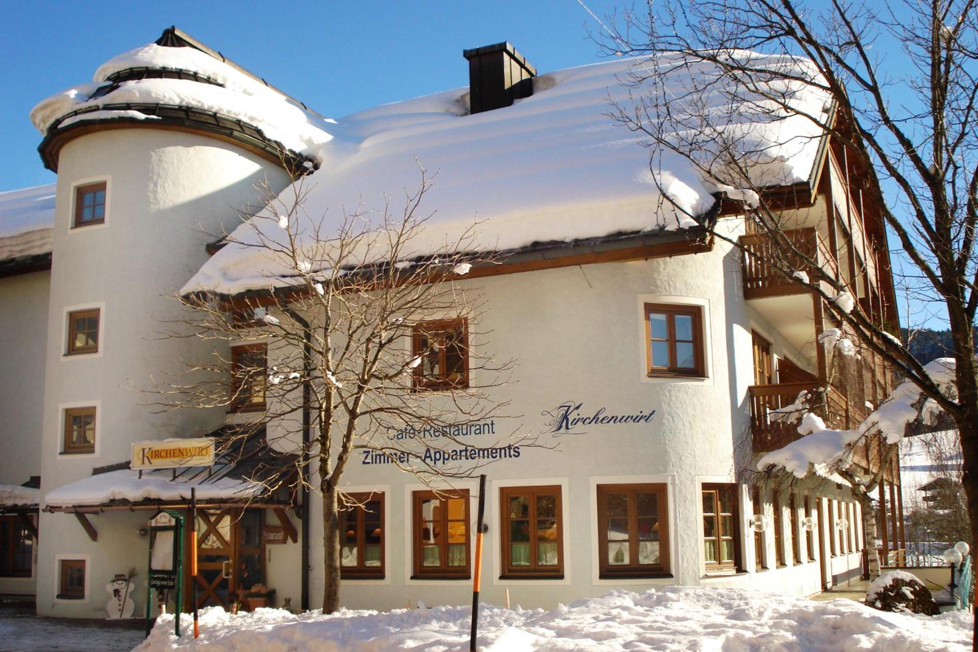 روسباخ أم باس غشوت Dachstein West Hotel Gmbh-Kirchenwirt Russbach المظهر الخارجي الصورة