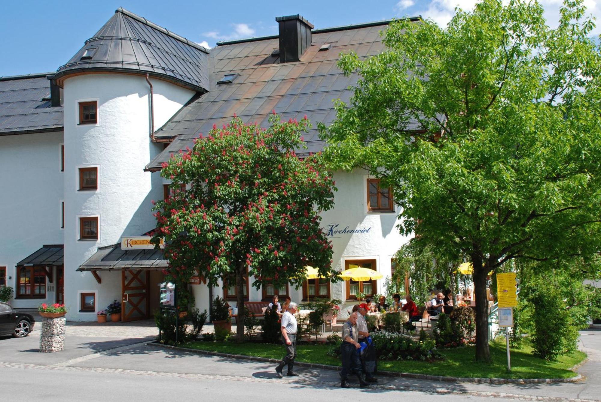 روسباخ أم باس غشوت Dachstein West Hotel Gmbh-Kirchenwirt Russbach المظهر الخارجي الصورة